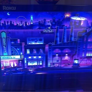 Roku Cityscape Art Print